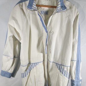 New York Girl Size Medium White Jacket